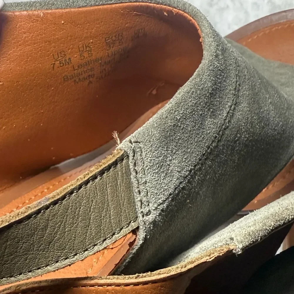 Franco Sarto stacked heel